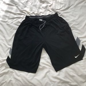 Black Nike shorts